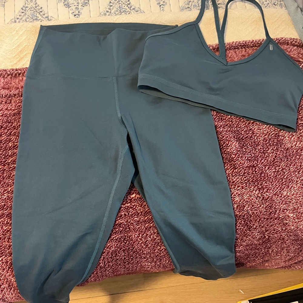 Women's Teal Pants & Jumpsuit Set